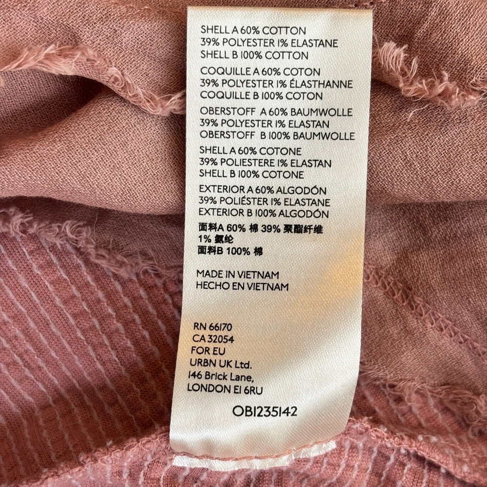 We The Free Coming In Hot Long Sleeve Tunic Trapeze Hem V Neck Oversized Size S - Picture 8 of 13